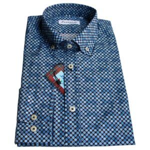 Camisa Dibujos Azul